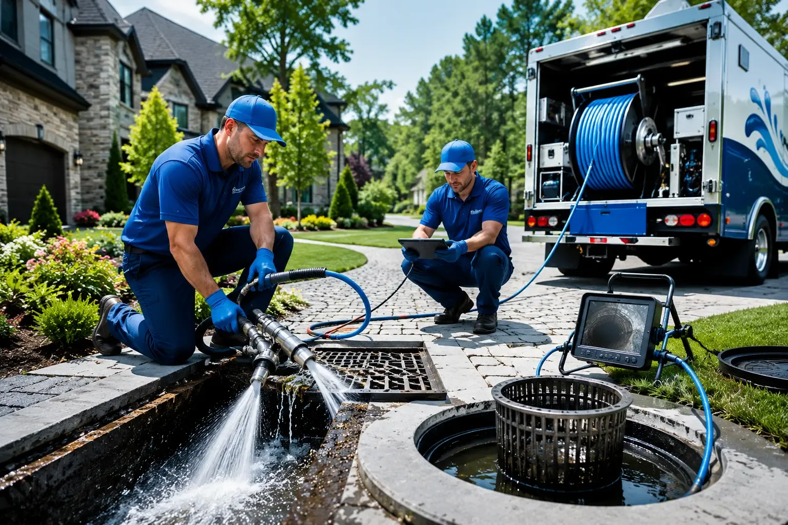 Local outdoor drain cleaning professionals in Dyersville, IA